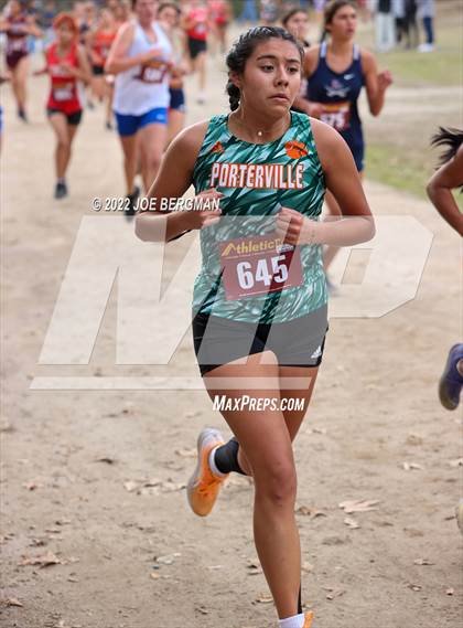 Thumbnail 3 in CIF Central Section Cross Country Championships (Girls D3 Race) photogallery.