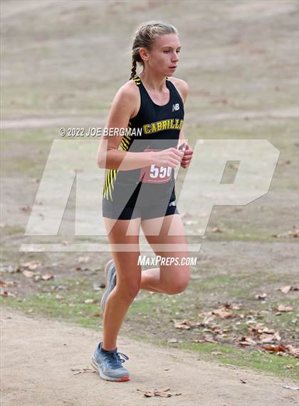 Thumbnail 3 in CIF Central Section Cross Country Championships (Girls D3 Race) photogallery.