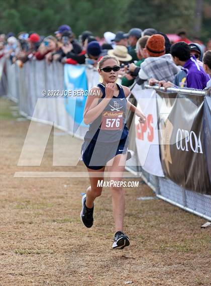 Thumbnail 3 in CIF Central Section Cross Country Championships (Girls D3 Race) photogallery.
