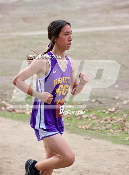 Thumbnail 1 in CIF Central Section Cross Country Championships (Girls D3 Race) photogallery.