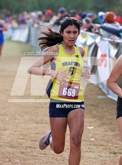 Thumbnail 2 in CIF Central Section Cross Country Championships (Girls D3 Race) photogallery.