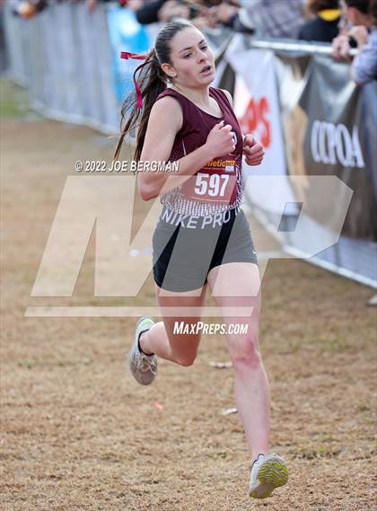 Thumbnail 3 in CIF Central Section Cross Country Championships (Girls D3 Race) photogallery.