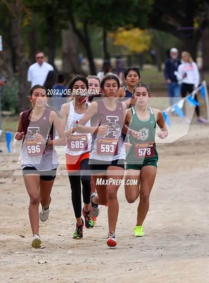 Thumbnail 1 in CIF Central Section Cross Country Championships (Girls D3 Race) photogallery.