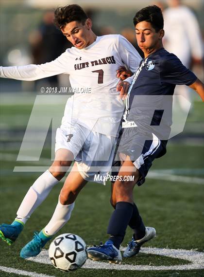Thumbnail 2 in Bellarmine College Prep vs. Saint Francis (CIF CCS D1 Final) photogallery.