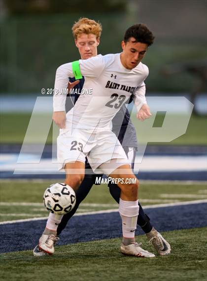 Thumbnail 2 in Bellarmine College Prep vs. Saint Francis (CIF CCS D1 Final) photogallery.
