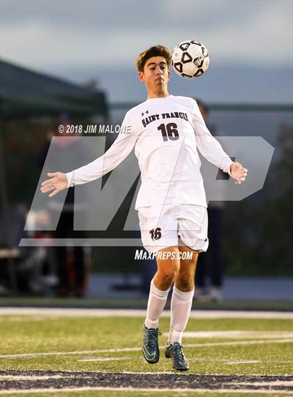 Thumbnail 1 in Bellarmine College Prep vs. Saint Francis (CIF CCS D1 Final) photogallery.