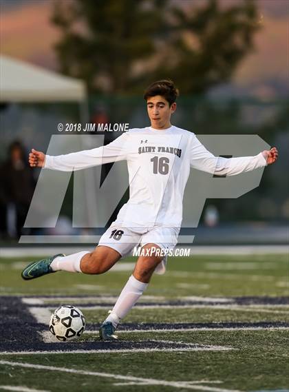 Thumbnail 2 in Bellarmine College Prep vs. Saint Francis (CIF CCS D1 Final) photogallery.