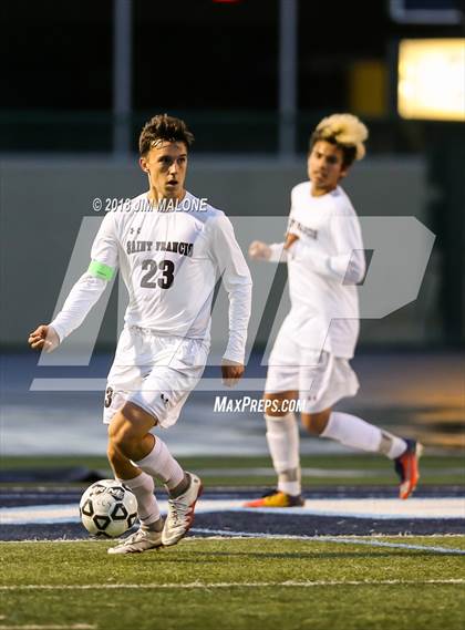 Thumbnail 2 in Bellarmine College Prep vs. Saint Francis (CIF CCS D1 Final) photogallery.
