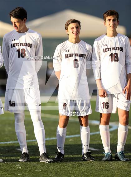 Thumbnail 1 in Bellarmine College Prep vs. Saint Francis (CIF CCS D1 Final) photogallery.