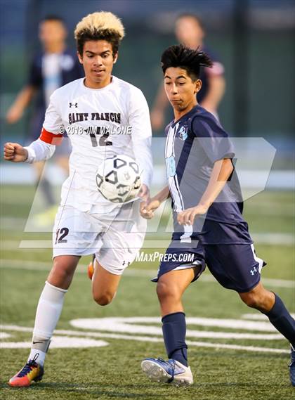 Thumbnail 2 in Bellarmine College Prep vs. Saint Francis (CIF CCS D1 Final) photogallery.