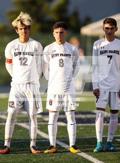 Thumbnail 2 in Bellarmine College Prep vs. Saint Francis (CIF CCS D1 Final) photogallery.
