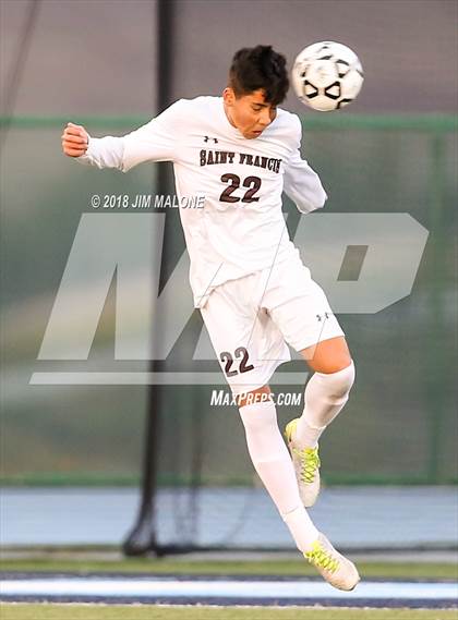 Thumbnail 2 in Bellarmine College Prep vs. Saint Francis (CIF CCS D1 Final) photogallery.