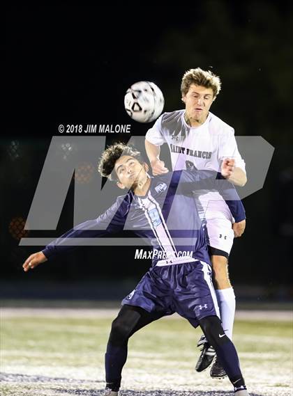 Thumbnail 2 in Bellarmine College Prep vs. Saint Francis (CIF CCS D1 Final) photogallery.