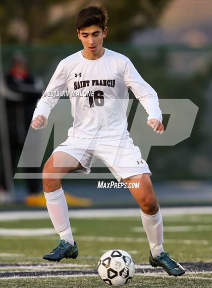 Thumbnail 1 in Bellarmine College Prep vs. Saint Francis (CIF CCS D1 Final) photogallery.