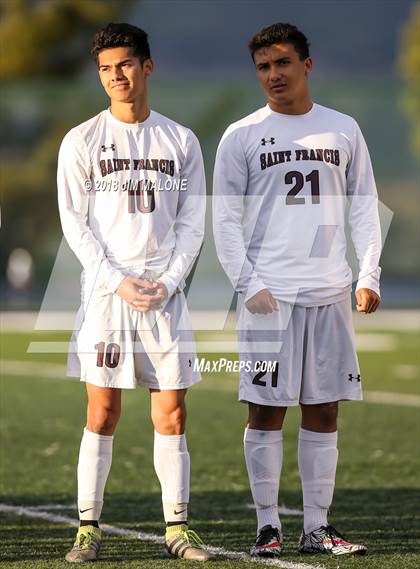 Thumbnail 1 in Bellarmine College Prep vs. Saint Francis (CIF CCS D1 Final) photogallery.