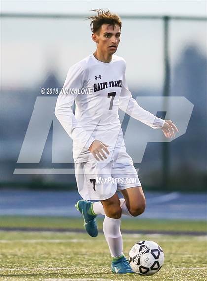 Thumbnail 2 in Bellarmine College Prep vs. Saint Francis (CIF CCS D1 Final) photogallery.