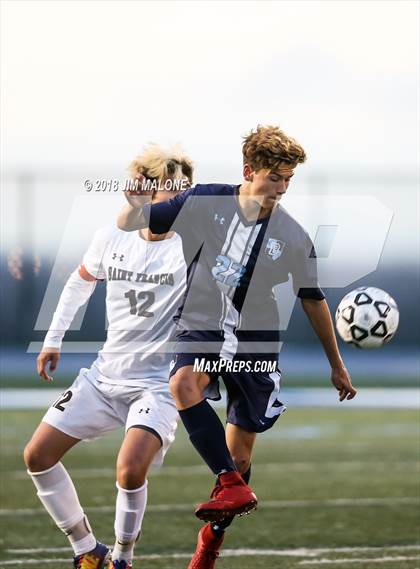 Thumbnail 2 in Bellarmine College Prep vs. Saint Francis (CIF CCS D1 Final) photogallery.