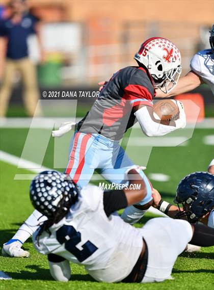 Thumbnail 1 in First Baptist vs Weatherford Christian (TAPPS Division IV Area Playoff) photogallery.
