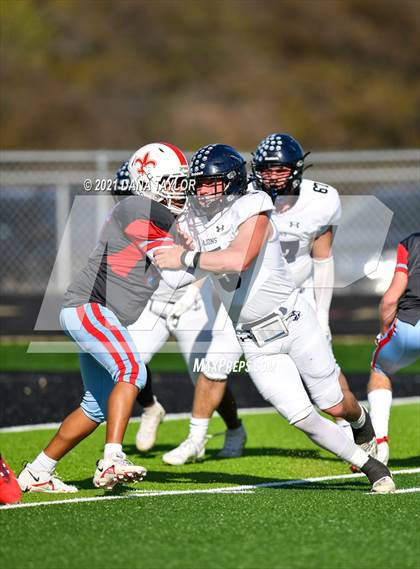 Thumbnail 2 in First Baptist vs Weatherford Christian (TAPPS Division IV Area Playoff) photogallery.