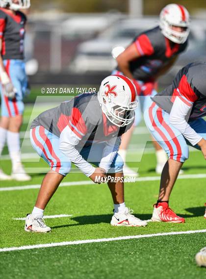 Thumbnail 2 in First Baptist vs Weatherford Christian (TAPPS Division IV Area Playoff) photogallery.
