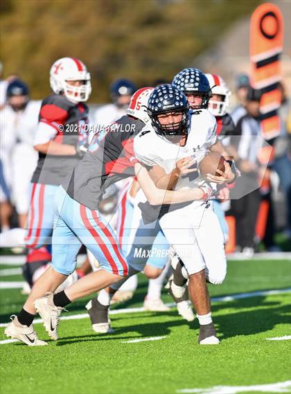 Thumbnail 2 in First Baptist vs Weatherford Christian (TAPPS Division IV Area Playoff) photogallery.