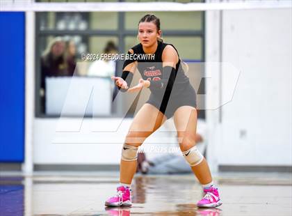 Thumbnail 1 in Bells @ Chisum (UIL 3A Volleyball Bi-District Playoff) photogallery.