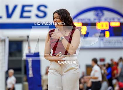 Thumbnail 1 in Bells @ Chisum (UIL 3A Volleyball Bi-District Playoff) photogallery.