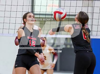 Thumbnail 2 in Bells @ Chisum (UIL 3A Volleyball Bi-District Playoff) photogallery.
