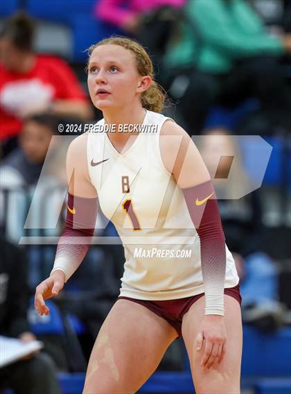 Thumbnail 2 in Bells @ Chisum (UIL 3A Volleyball Bi-District Playoff) photogallery.