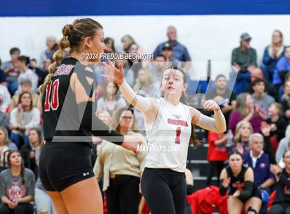 Thumbnail 1 in Bells @ Chisum (UIL 3A Volleyball Bi-District Playoff) photogallery.