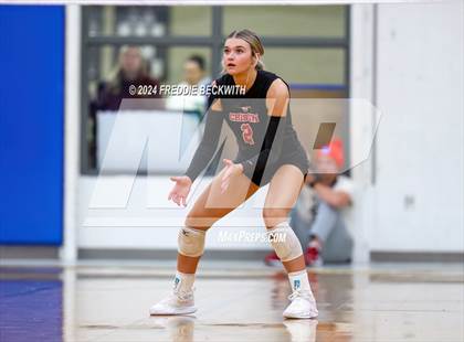 Thumbnail 3 in Bells @ Chisum (UIL 3A Volleyball Bi-District Playoff) photogallery.