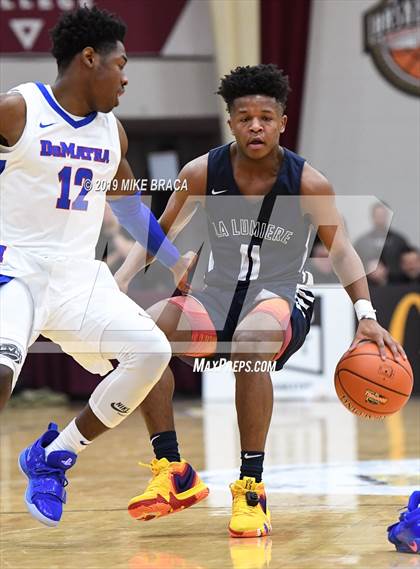 Thumbnail 3 in DeMatha vs. La Lumiere (Spalding Hoophall Classic) photogallery.