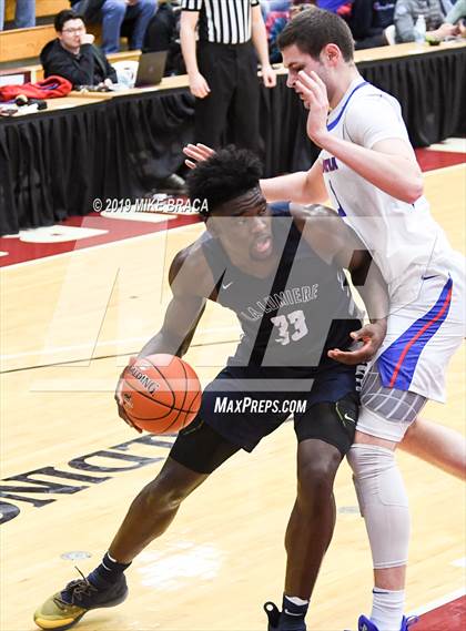 Thumbnail 3 in DeMatha vs. La Lumiere (Spalding Hoophall Classic) photogallery.