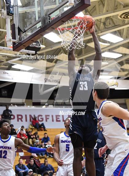 Thumbnail 3 in DeMatha vs. La Lumiere (Spalding Hoophall Classic) photogallery.