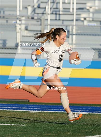 Thumbnail 1 in Los Gatos vs. Menlo School (CIF CCS Open Final) photogallery.
