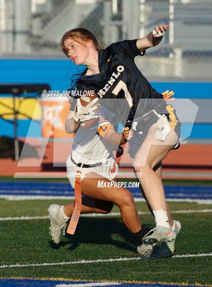 Thumbnail 1 in Los Gatos vs. Menlo School (CIF CCS Open Final) photogallery.