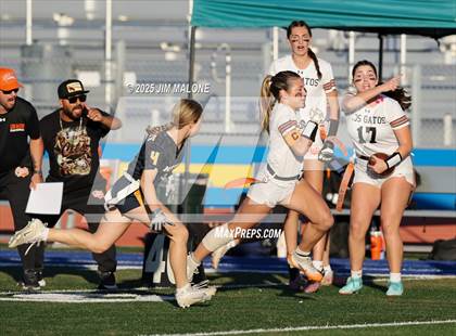 Thumbnail 1 in Los Gatos vs. Menlo School (CIF CCS Open Final) photogallery.