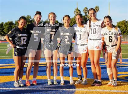 Thumbnail 2 in Los Gatos vs. Menlo School (CIF CCS Open Final) photogallery.