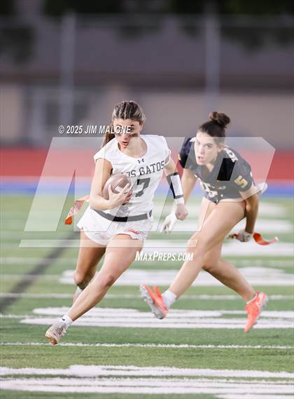 Thumbnail 2 in Los Gatos vs. Menlo School (CIF CCS Open Final) photogallery.