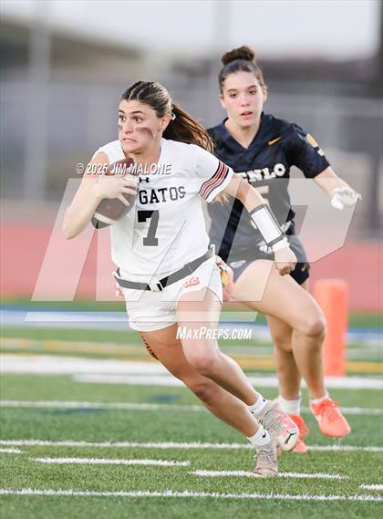 Thumbnail 1 in Los Gatos vs. Menlo School (CIF CCS Open Final) photogallery.