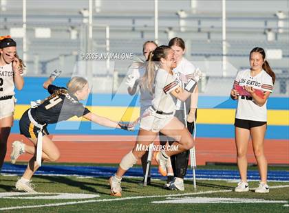 Thumbnail 3 in Los Gatos vs. Menlo School (CIF CCS Open Final) photogallery.
