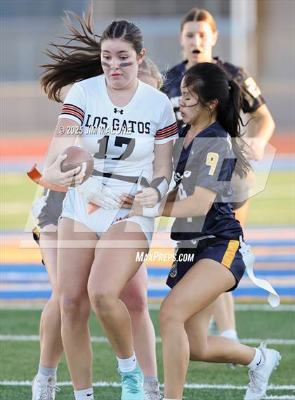 Thumbnail 3 in Los Gatos vs. Menlo School (CIF CCS Open Final) photogallery.