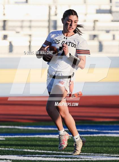 Thumbnail 3 in Los Gatos vs. Menlo School (CIF CCS Open Final) photogallery.