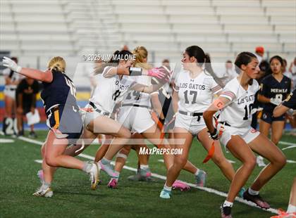 Thumbnail 3 in Los Gatos vs. Menlo School (CIF CCS Open Final) photogallery.