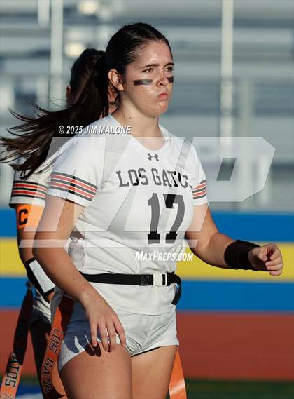 Thumbnail 2 in Los Gatos vs. Menlo School (CIF CCS Open Final) photogallery.