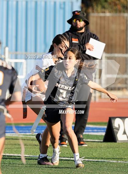 Thumbnail 2 in Los Gatos vs. Menlo School (CIF CCS Open Final) photogallery.