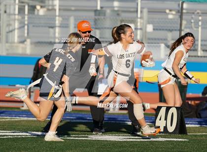 Thumbnail 3 in Los Gatos vs. Menlo School (CIF CCS Open Final) photogallery.