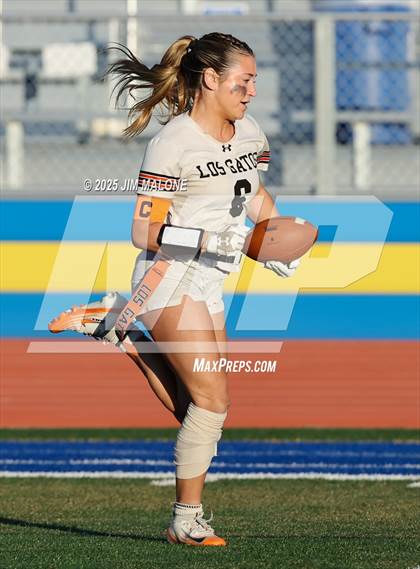 Thumbnail 2 in Los Gatos vs. Menlo School (CIF CCS Open Final) photogallery.