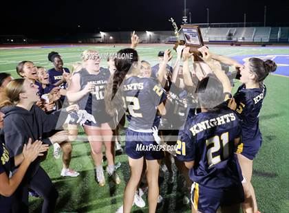 Thumbnail 1 in Los Gatos vs. Menlo School (CIF CCS Open Final) photogallery.