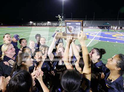 Thumbnail 2 in Los Gatos vs. Menlo School (CIF CCS Open Final) photogallery.